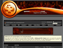 Tablet Screenshot of board.gameprophets.com