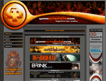 Tablet Screenshot of gameprophets.com